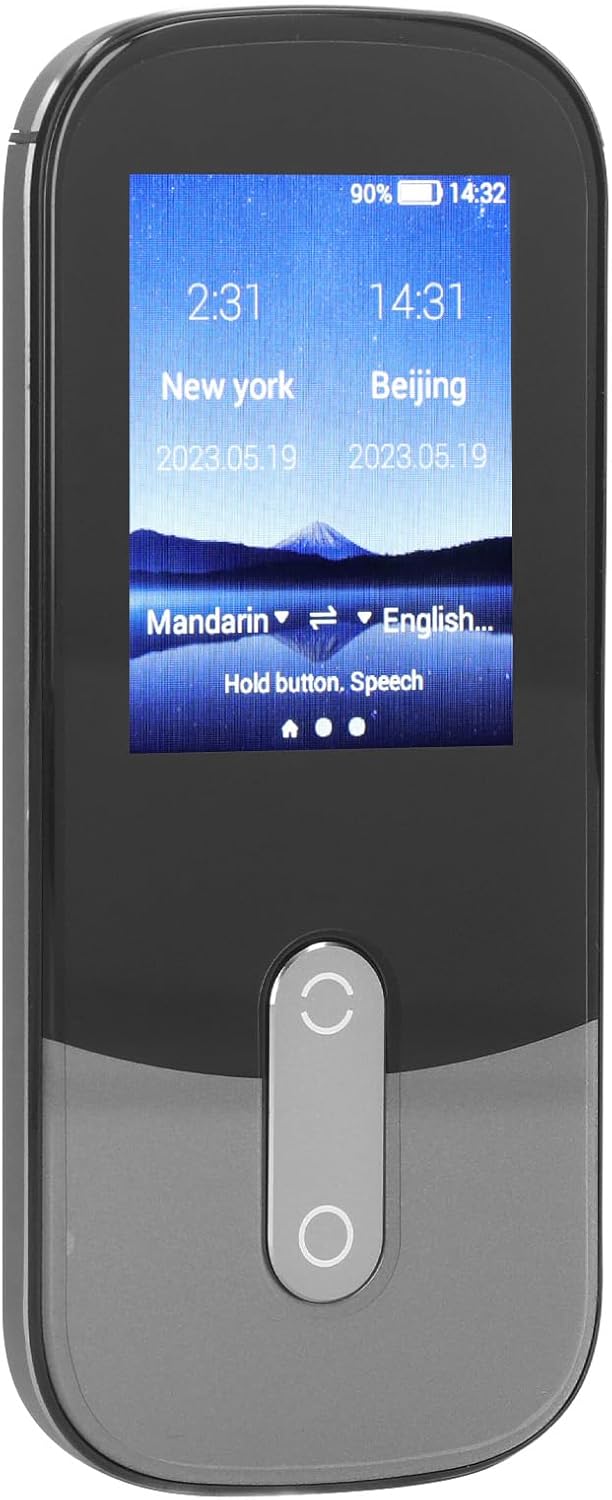 vormor v18 AI翻訳機 150言語対応 双方向同時通訳 未使用 白 vormor