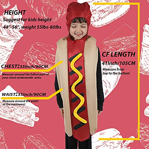 Disfraz Unisex Niños Hot Dog Talla 6-8 años miniatura 7