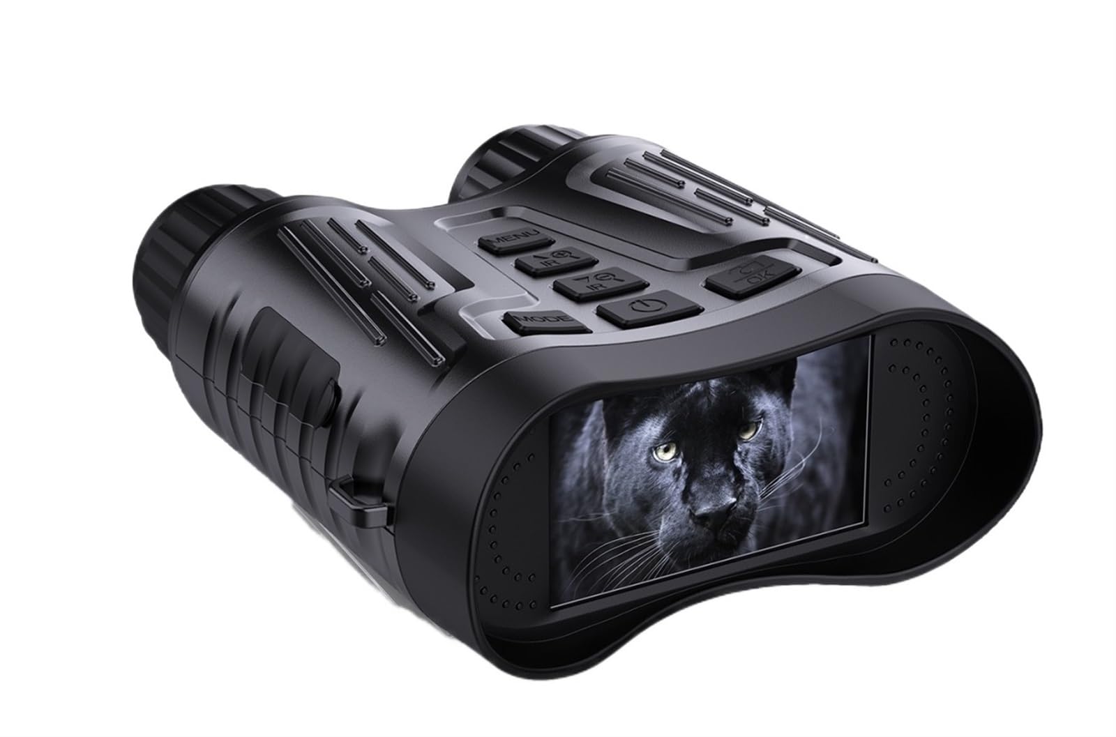 NV2180 4K Night Vision Binoculars 3.2'' Screen Night Vision Goggles Mili-tary Tactical 8X Digital Zoom for 100% Darkness
