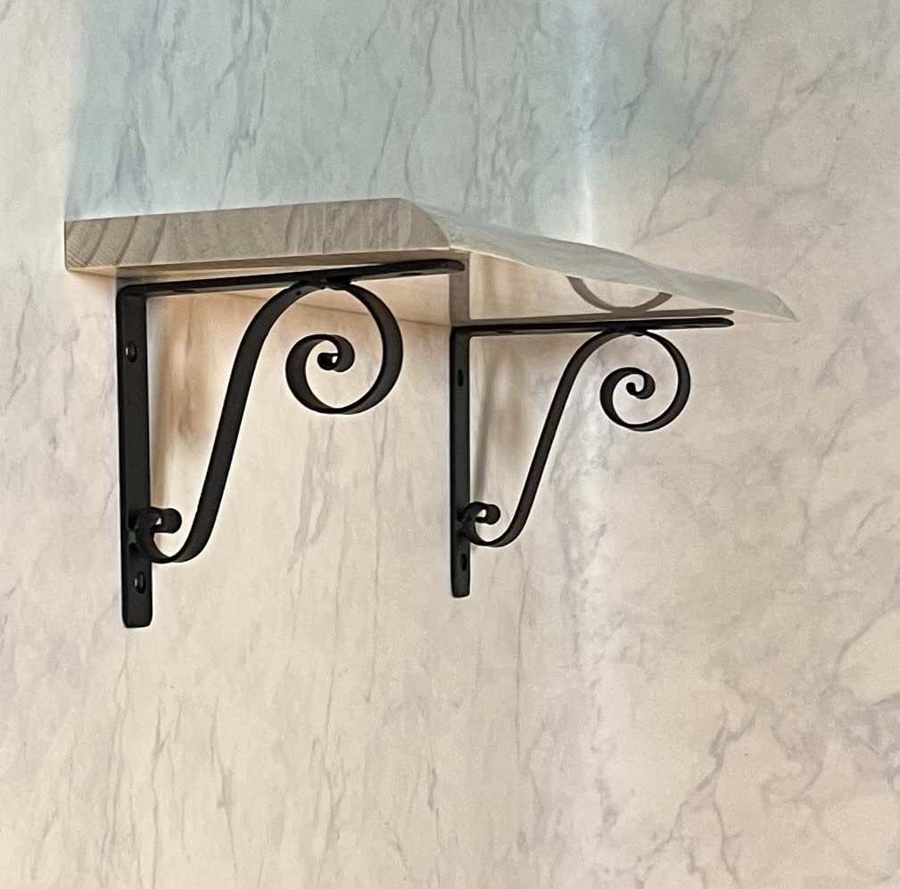 Amazon.co.jp: MASOUDI TRADING 棚受け 13㎝【1個単品】アイアン