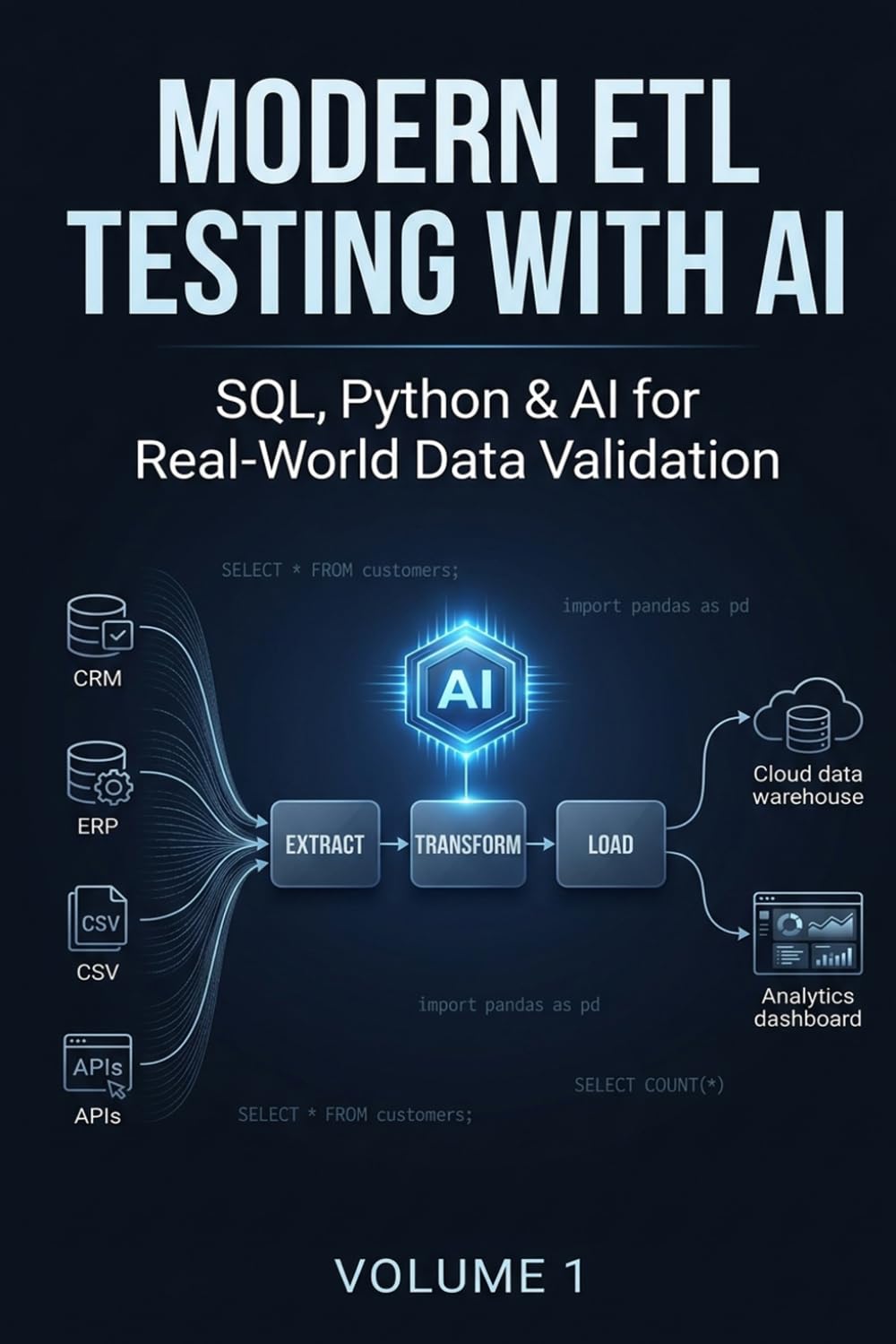 Modern ETL Testing with AI: SQL, Python & AI for Real-World Data Validation