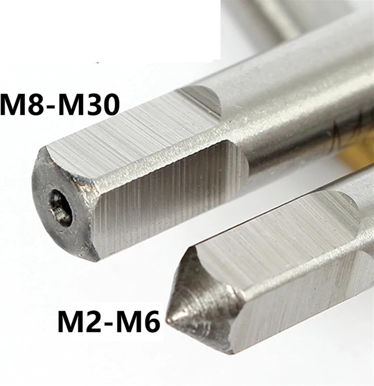 Cobalt Screw Thread Tap Drill Bits Spiral Pointed Flute M2-M30 Coated Machine Tap 10Pcs(Pointed Tap,10PC_M10X1.5)