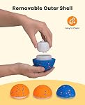 Xeuch Balles de chien interactives intelligentes, Balle de déménagement automatique pour chiens moyens et grands, Nouveau ETPU Matériel, mouvement activé Rolling & Jouet rotatif pour l'enrichissement des chiens & Stimulation