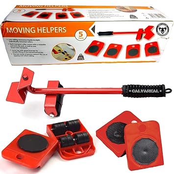 Starbags Furniture Mover Lifter Shifting Tool/Household Furniture Lifter Max Up for 150KG, Rollers Set for Home Appliance, 360 Degree Rotatable Pads Redesign Your Living Space, Moving Helpers