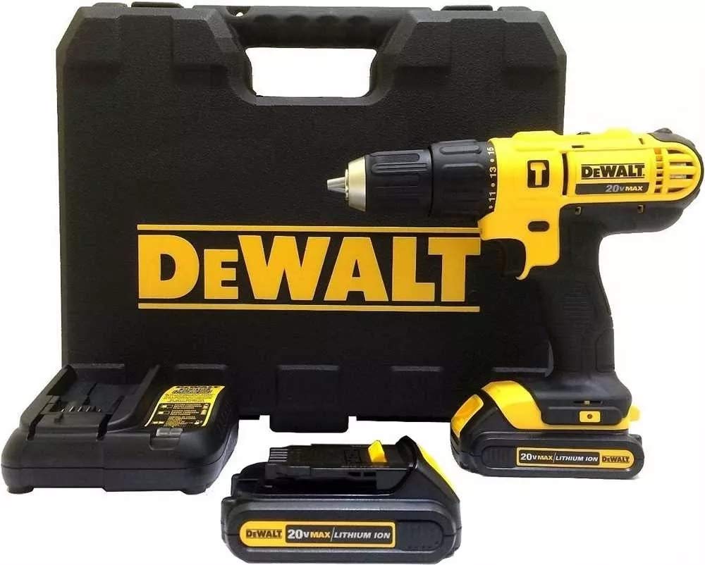 Parafusadeira/Furadeira com Impacto 1/2 Pol. Bateria 20V 220V Maleta e 2  Bat. Lítio-DEWALT-DCD776C2 | Amazon.com.br