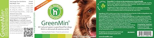 Miniatura 8 de DR DOBIAS GreenMin para Perros - Superalimento natural rico en Minerales y Aminoácidos hasta 5 Meses de Suministro
