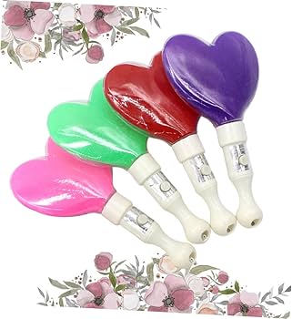 Amazon.co.jp: Alasum 4個 ペンライト ハート ペンライト ライブ用