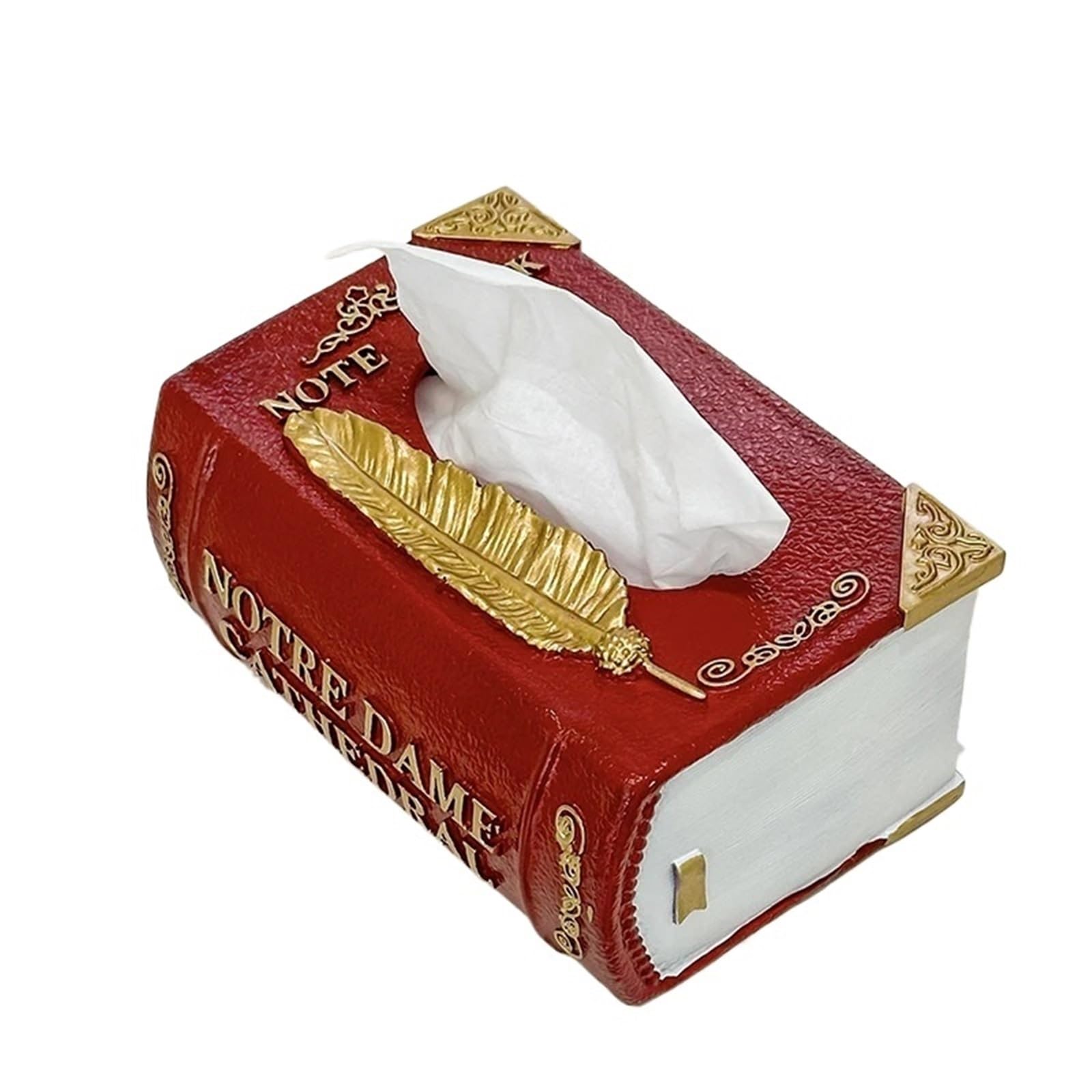 tissues, Multifunctional Creative Book Tissue Box Desktop Office Decoration Napkins Paper