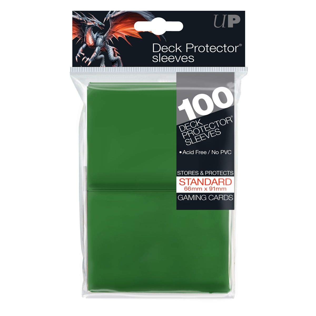 Ultra Pro100ct Green Standard Deck Protectors