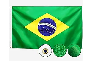 Double Sided 3x5 Brazilian Flag: Premium Quality USA-Made