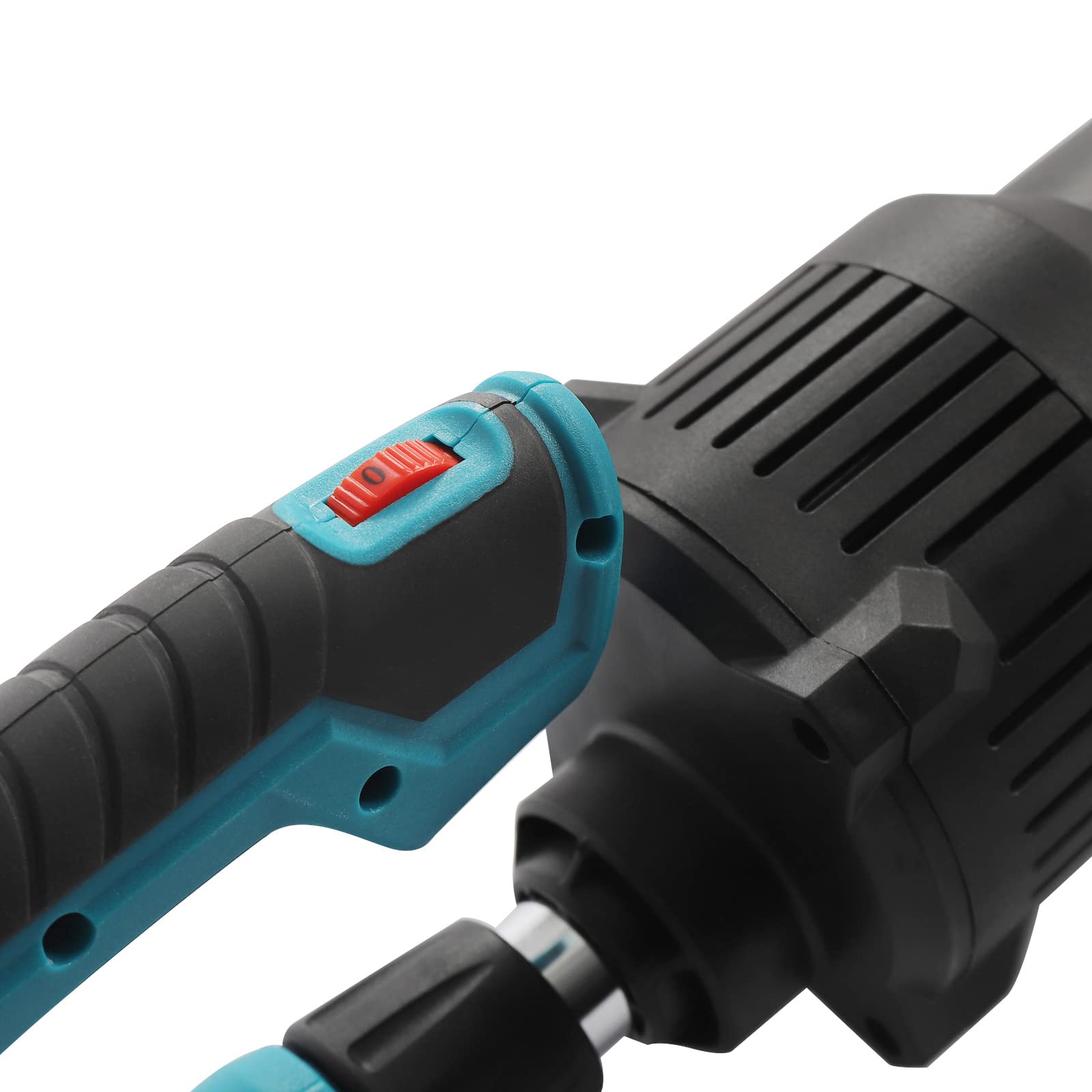 Soplador de hojas inalámbrico, 600 W, batería de 15000 mAh y cargador, tubo de soplador de extensión, batería inalámbrica soplador de hojas para hojas, caspa, polvo