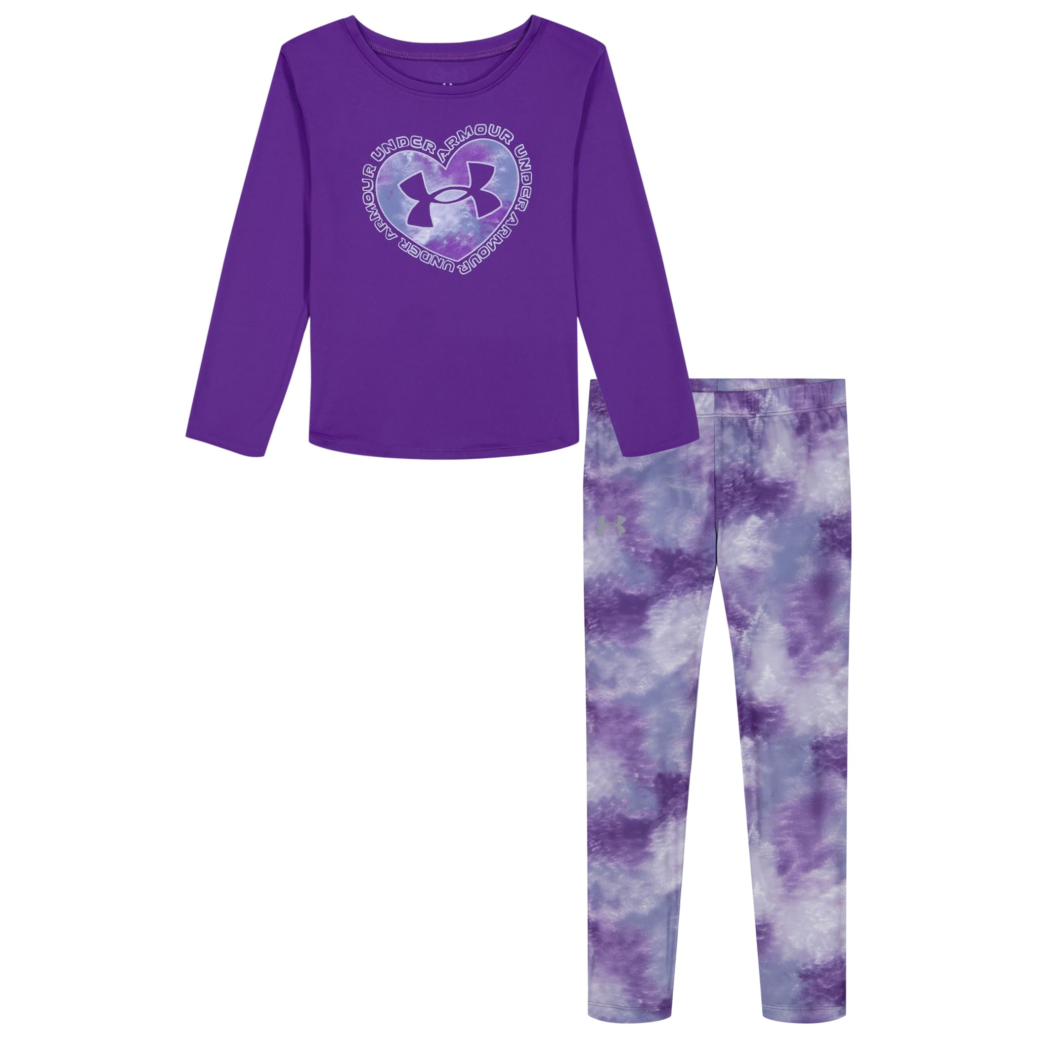 Under Armour Kids Printed LS Leggings Set (Little Kid)