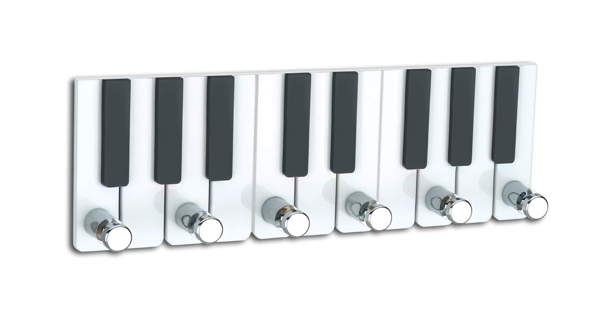 Zenovia Acrylic Key Holders - Adhesive Wall Hooks -1