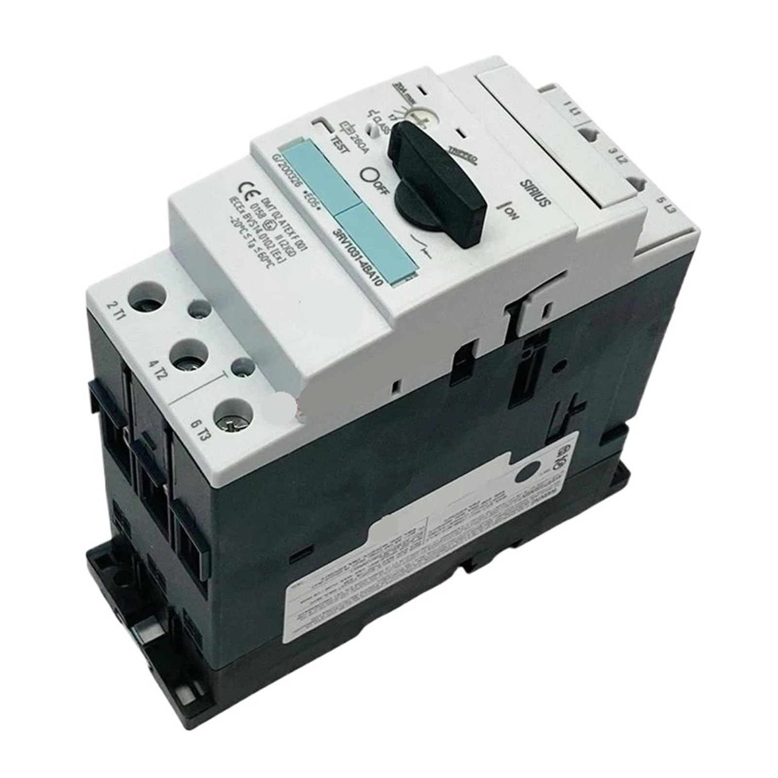 CLBSWYEJK 1PCS Circuit Breaker 3RV1031-4BA10 3RV1031-4DA10 3RV1031-4EA10 3RV1031-4FA10 3RV1031-4GA10(3RV1031-4DA10)
