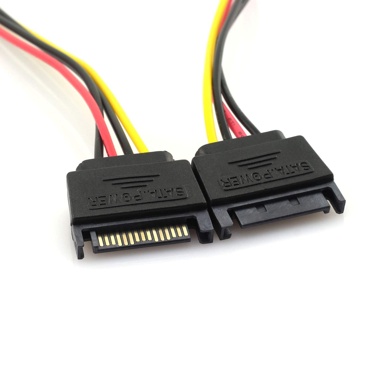 Alimentatore PC 2 Adattatori Alimentazione SATA Maschio/femmina 4 Pin Molex A 15 Pin - Per Hard Disk E Unità Ottiche Adattatore 4 Pin A SATA 15 Pin - Foto 3
