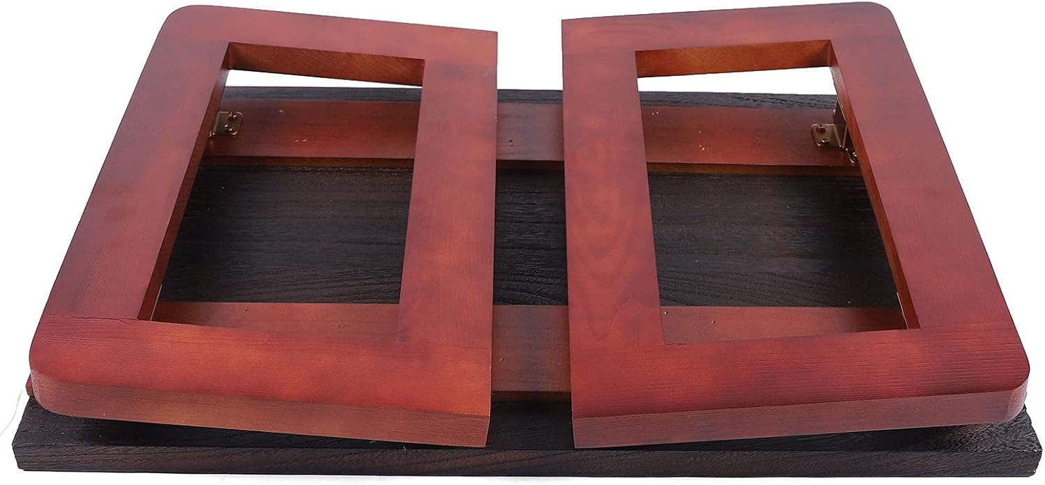 Wood Folding Coffee Table, Portable Low Picnic Table Wooden Folding Tea, Floor Sitting Low Table Small Space Minimalist Table