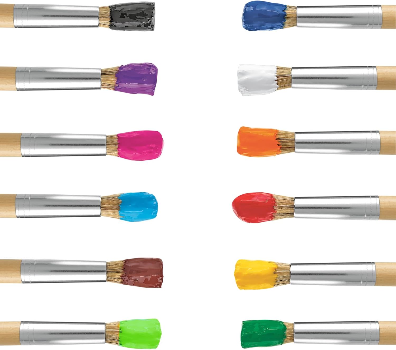Colorations Paraben-Free Simply Washable Tempera Paint, 12 Colors, Matte Finish, Classroom Supplies, Vibrant Colors, Non-Toxic, School, Craft, Art Supply Set, Each 16oz