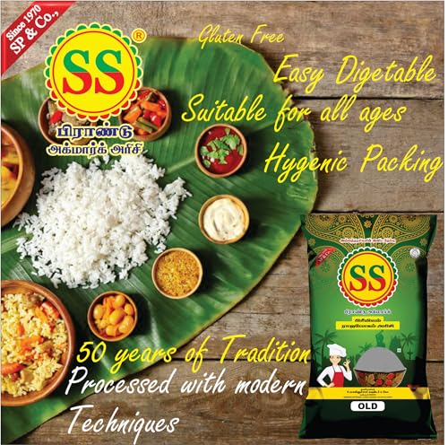 Image of S S Premium Rajabogam Rice Old | Authentic Taste & Traditionally Processed Rice | 10Kg Pack