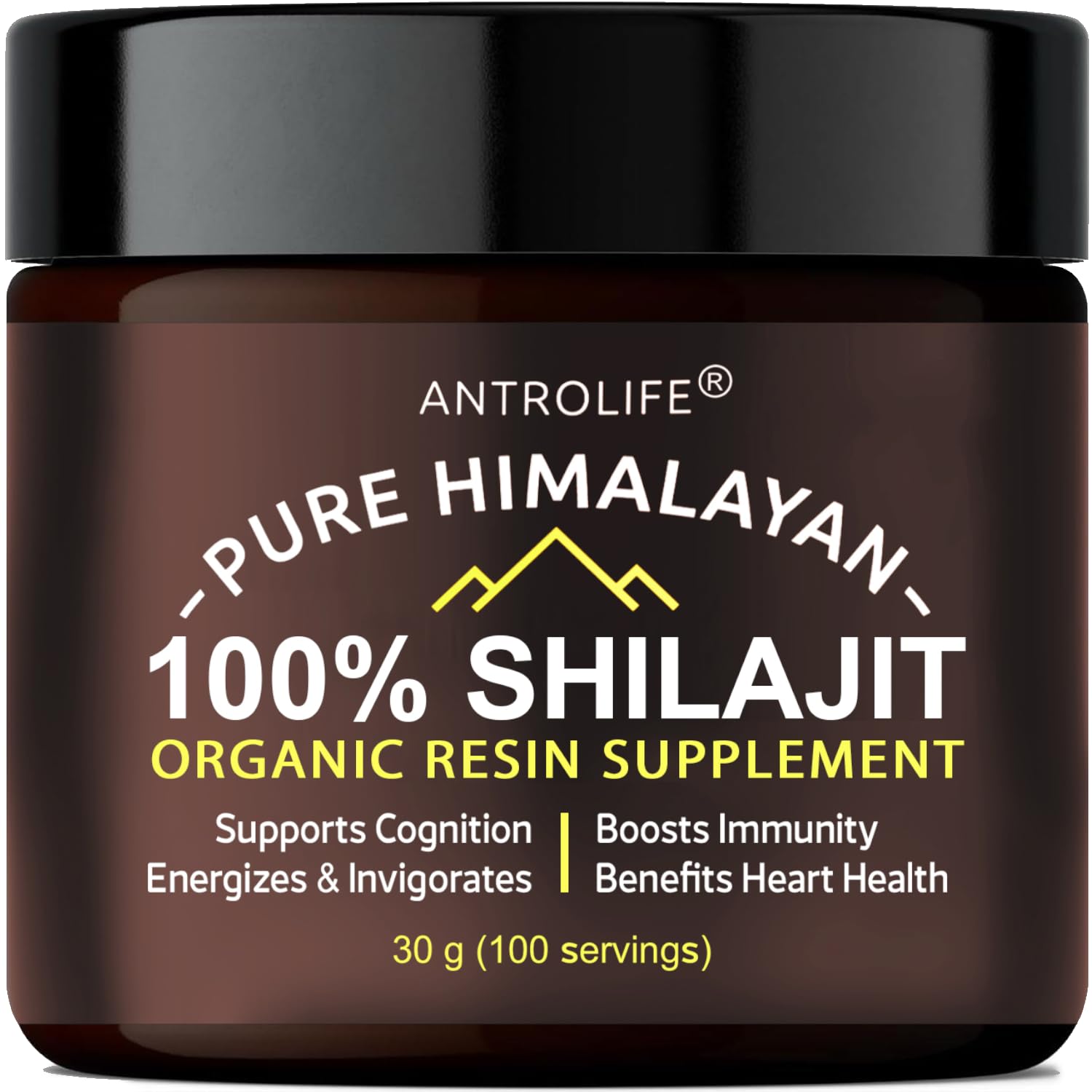 Pure Himalayan Shilajit Resin - Natural Immune Support Supplement with Fulvic Acid + Essential Trace Minerals Extract - Shilajit for Men & Shilajit for Women
