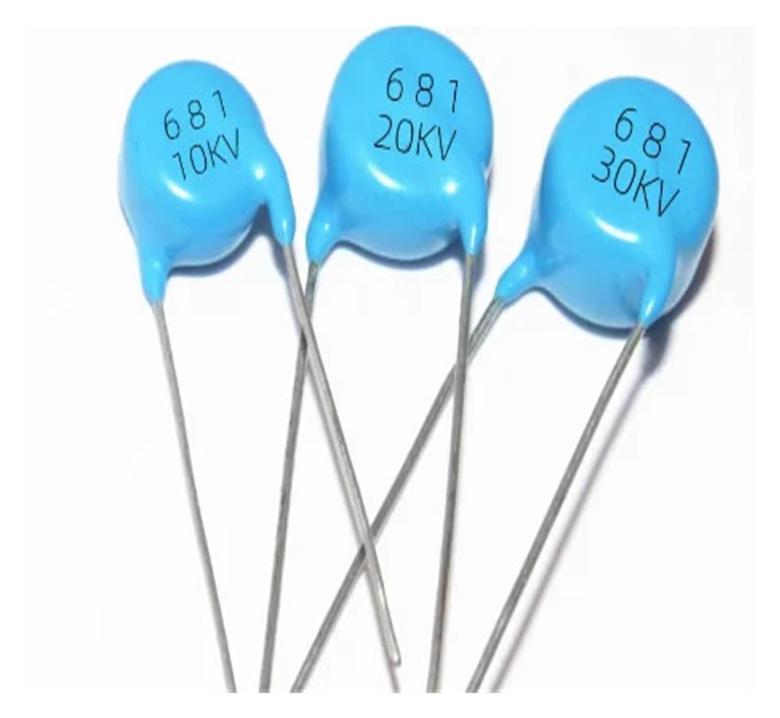 AARTERZZA 10pcs/Lot High Voltage Ceramic Dielectric Let ultrahigh Pressure Ceramic Chip Capacitor 681 30 kv