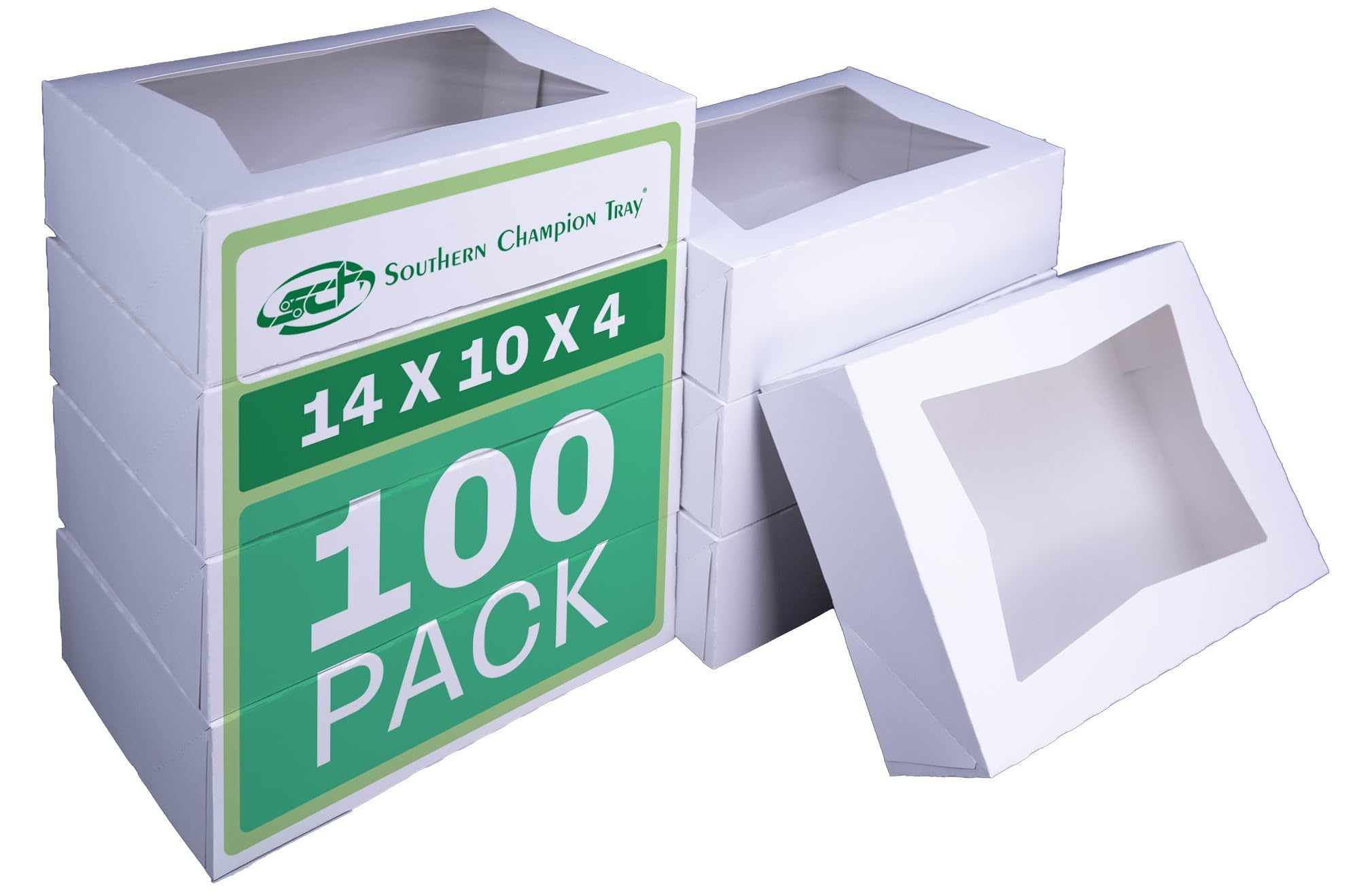 Southern Champion Cake Boxes - Window Bakery Boxes (Case of 100) -1