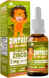 ZINTRIX (Zinco Infantil) 20ml - Flora Nativa Sabor:Morango