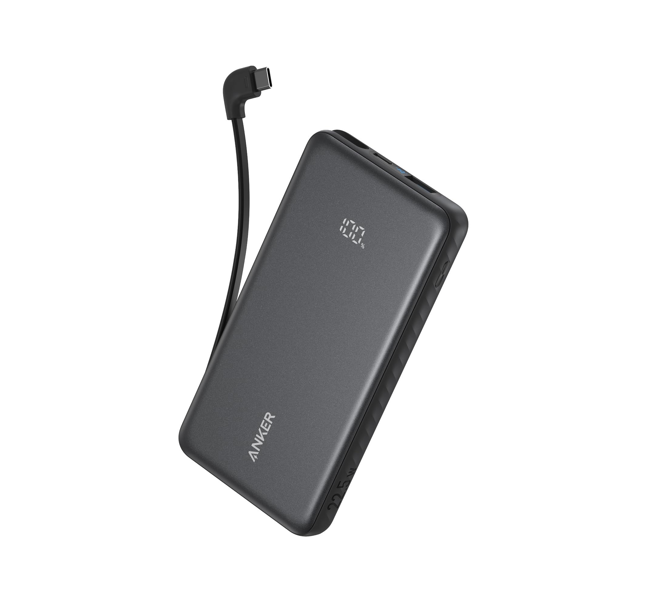 Anker Zolo Power Bank (10K, 22.5W, cable USB-​C integrado)