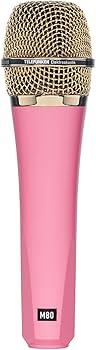 Amazon.com: TELEFUNKEN M80 Dynamic Custom Shop (Pink, Gold