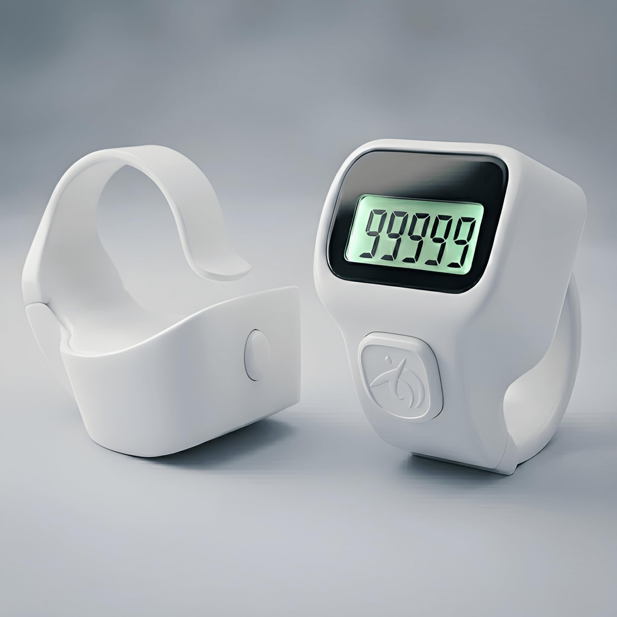 Digital Finger Ring Tally Counter with LED Backlight & LCD Display (Pack of 1- Any Randome Colour Will Be Sent AS Per Availability) (White) | 99999 Max Count, One-Button Operation, Compact Ring Design, Prayer & Meditation, Portable Clicker-image-33