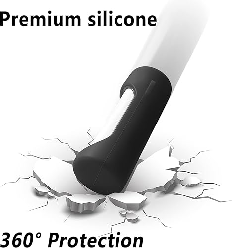 Miniatura 6 de Geiomoo Funda de silicona compatible con Nothing Ear Stick funda protectora con mosquetón negro