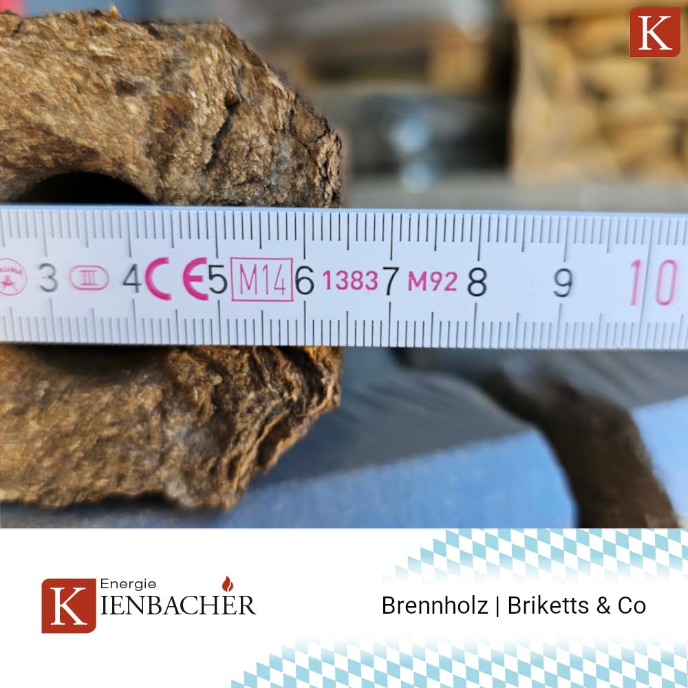 500kg Palette PiniKay Hartholzbriketts aus Reiner Buche- und Eiche Brenn Kamin Ofen Heiz Holz Gluthalter Gluthalter Premium Holzbriketts | Energie Kienbacher