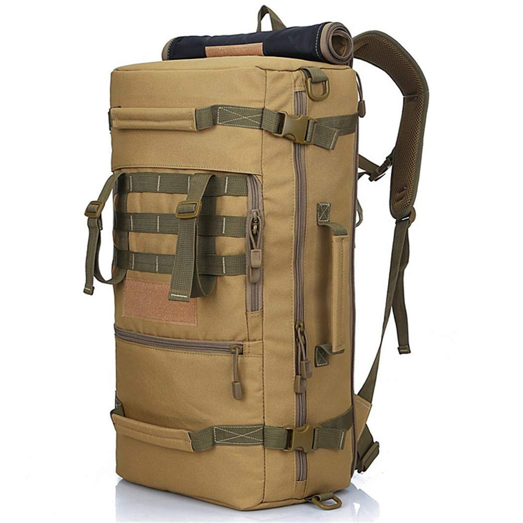Zaino tattico, Zaino Militare tattico dell'Esercito da 50 Litri Impermeabile da Uomo, Zaino da Viaggio Mimetico, Zaino da Escursione, Zaino da Caccia