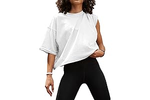 Oversized Cropped Tees for Women: Stylish and Comfortable