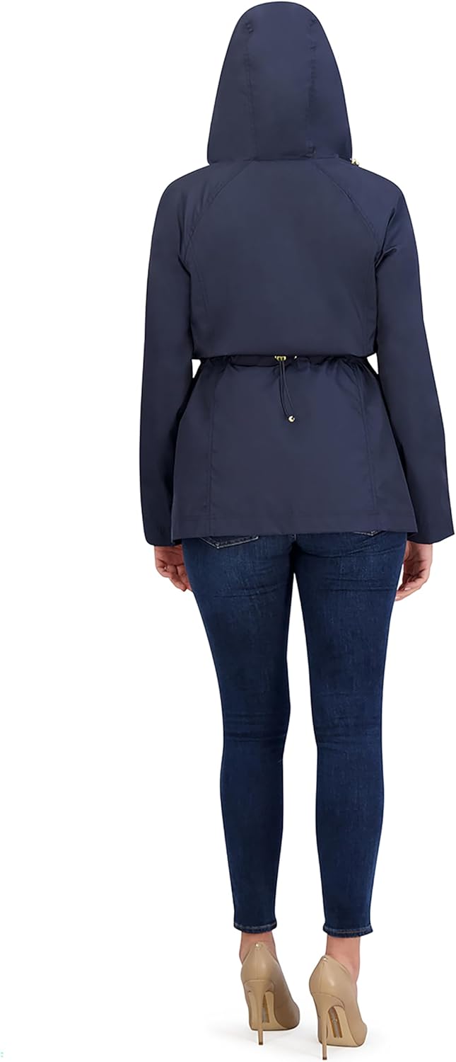 Cole Haan Women's Travel Packable Rain Jacket - Image 4