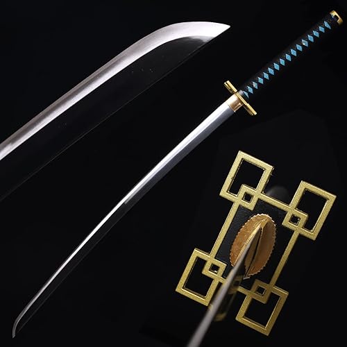 Miniatura 4 de Sharp Handmade Katana Demon Slayer Sword Real Metal,41 inches 1060 high Carbon Steel,Battle Ready Samurai Swords Full Tang