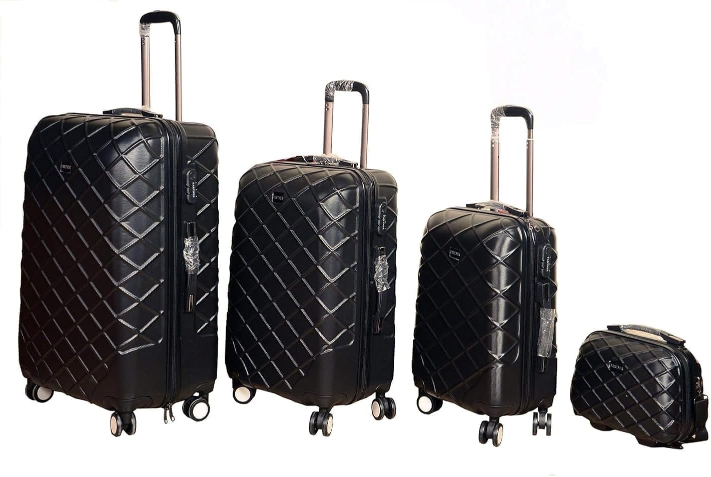 Partner travel luggage Trolly Bag 3 Pieces Set and 1 beauty case