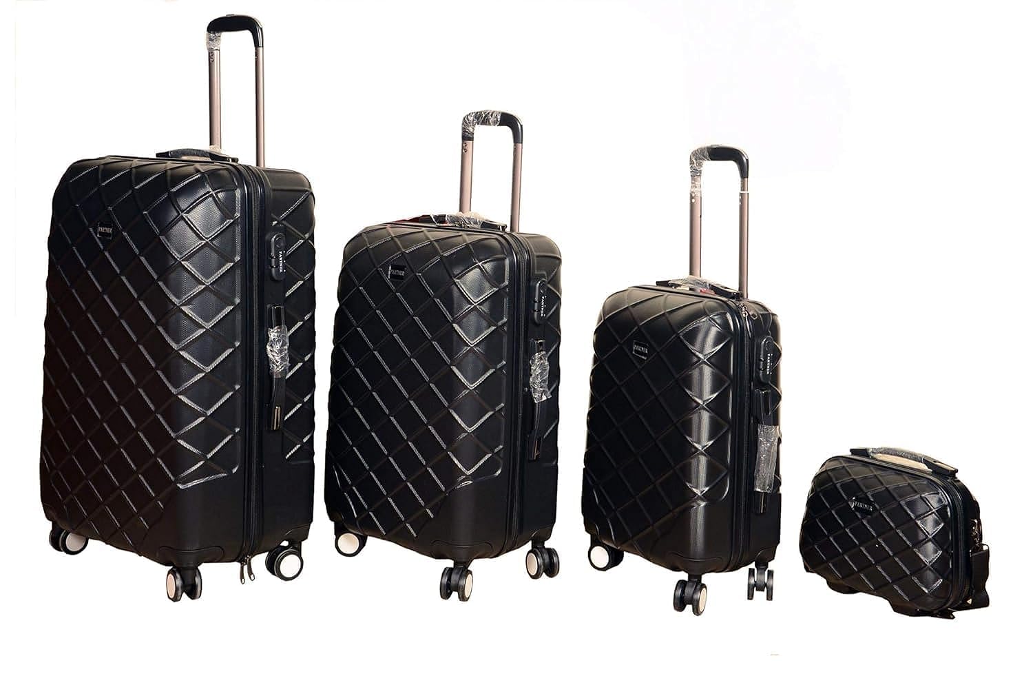 Partner travel luggage Trolly Bag 3 Pieces Set and 1 beauty case