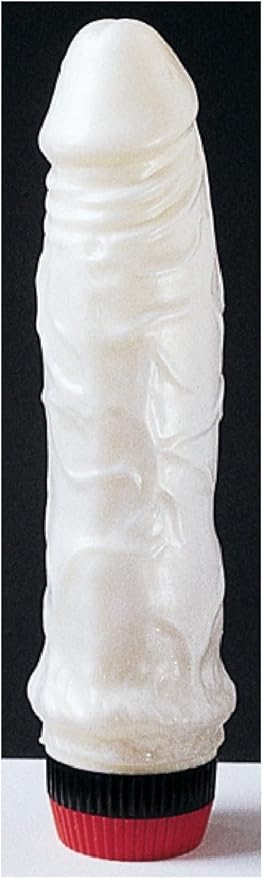 Vibrador para el pene blanco, de material de gelatina suave ...