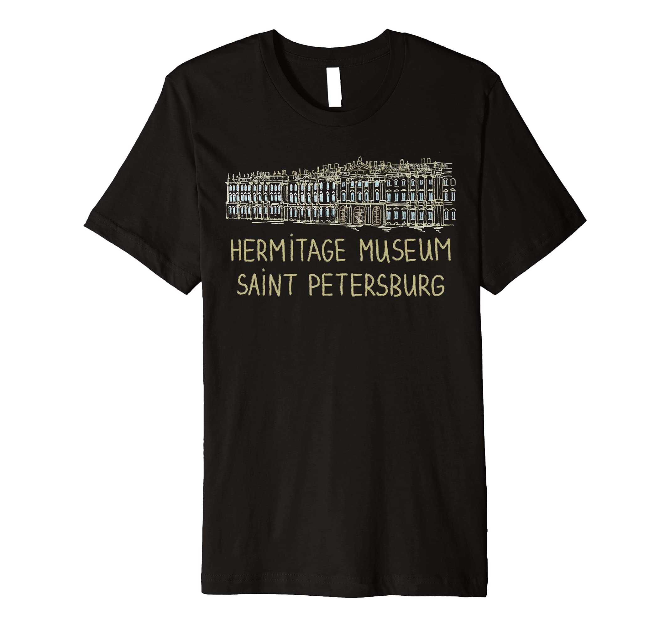 スウェット・トレーナー THE MUSEUM VISITOR LETTERING T-SHIRTS PRINTED SWEAT MY894 Amazon.com: Hermitage Museum Saint Petersburg T-shirt Tee T