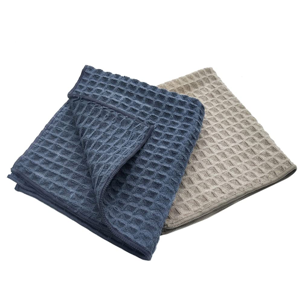 Asciugamano per lavaggio auto 6PCS Asciugamano per asciugatura in microfibra per auto Waffle Weave Design Panni per la pulizia dell'auto Cura dell'auto Cera Lucidatura Dettagli Asciugamano,Caffè (Caff