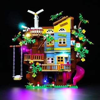 VONADO Led Light Kit for Lego Friends Friendship Tree House 41703 Building Kit (Not Included Lego Model), Creative Decoration Lights Set for Friendship Tree House (Only Light Kit)