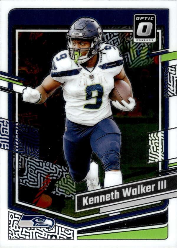 Amazon.com: 2023 Donruss Optic #178 Kenneth Walker III Seattle