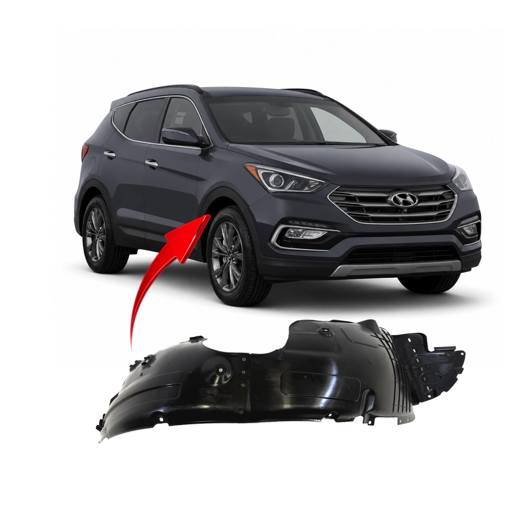 Amazon.com: FitParts Compatible With Front Right Passenger Side