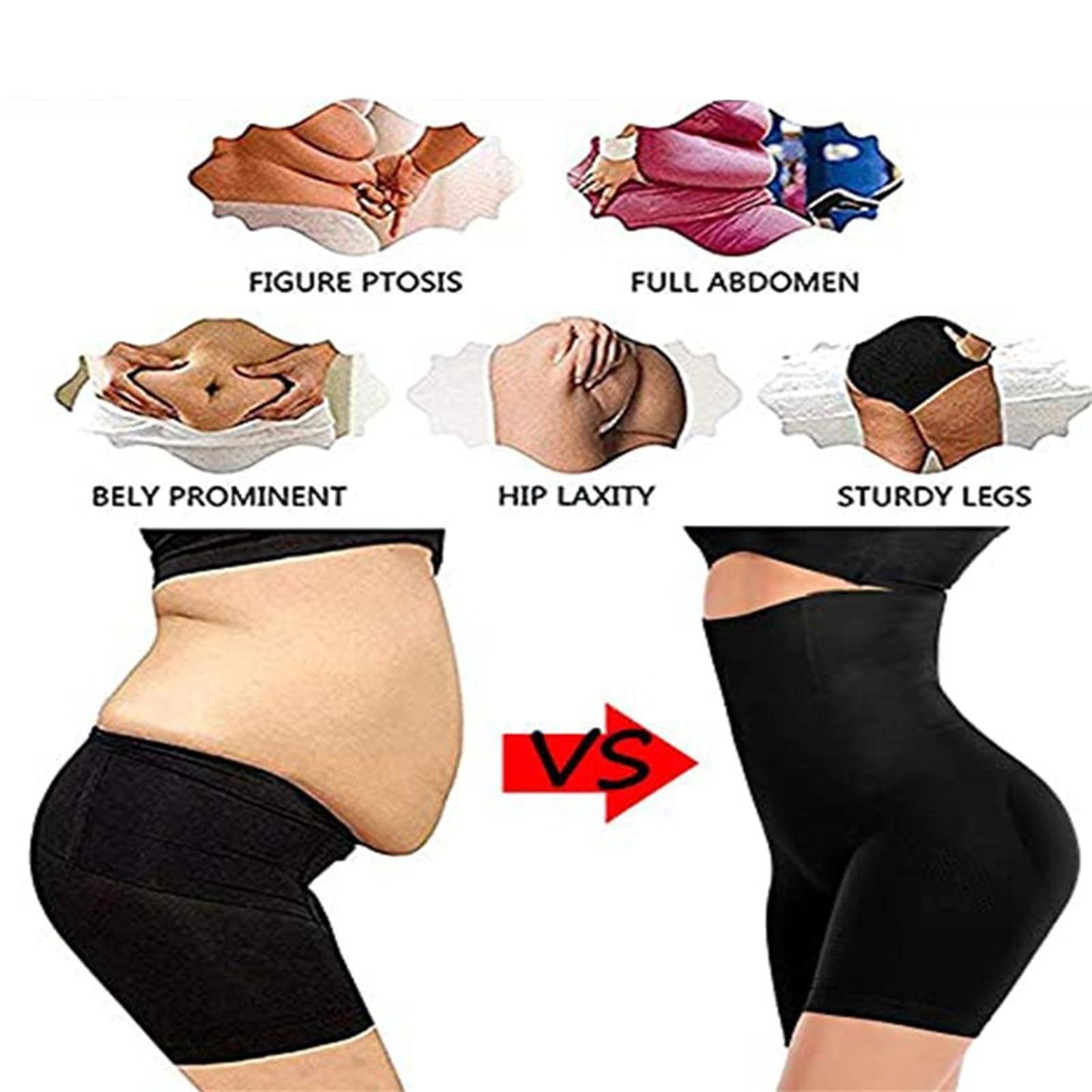 Faja Moldeadora Mujer Femenina Shapewear Pantalones Pantalones Cortos De Cintura Alta Tomy Butty Butter Flat Belly Brasas