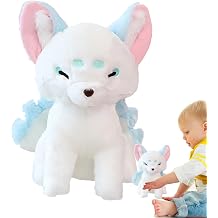 Plush Fox - Nine Tail Doll, Soft Cartoon Animal Figure, Exquisite Craft Detail, Comfortable Cuddly Texture, Gentle Fabric Construction, Cute Display Toy for Kids and Fans | Cuddle Up in Bedroom, Sofa