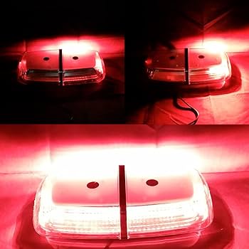 パトランプ緊急ライト 回転灯 パトランプ ロングサイズ LED赤色点灯 車載用 警告灯 緊急