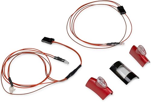 E-flite Juego de LED y cubiertas de lente Beechcraft D18 EFLA520B piezas de repuesto para aviones