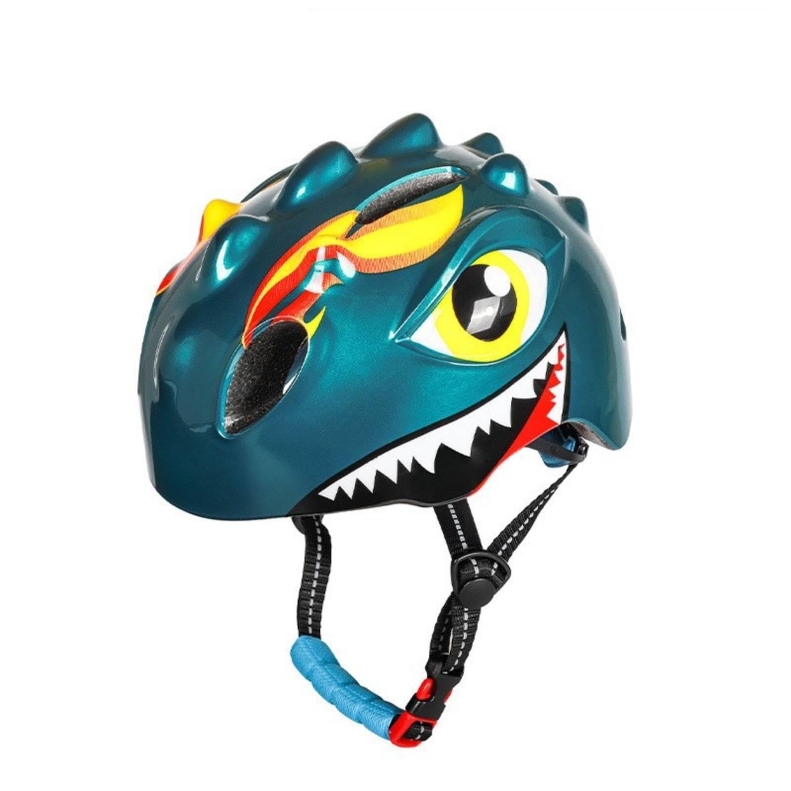 Biking Helmet Adjustable Half-Shell Helmet Lightweight for Girls, Young Children, Skating Riding, Balance Bike Metallic Blue-image-15