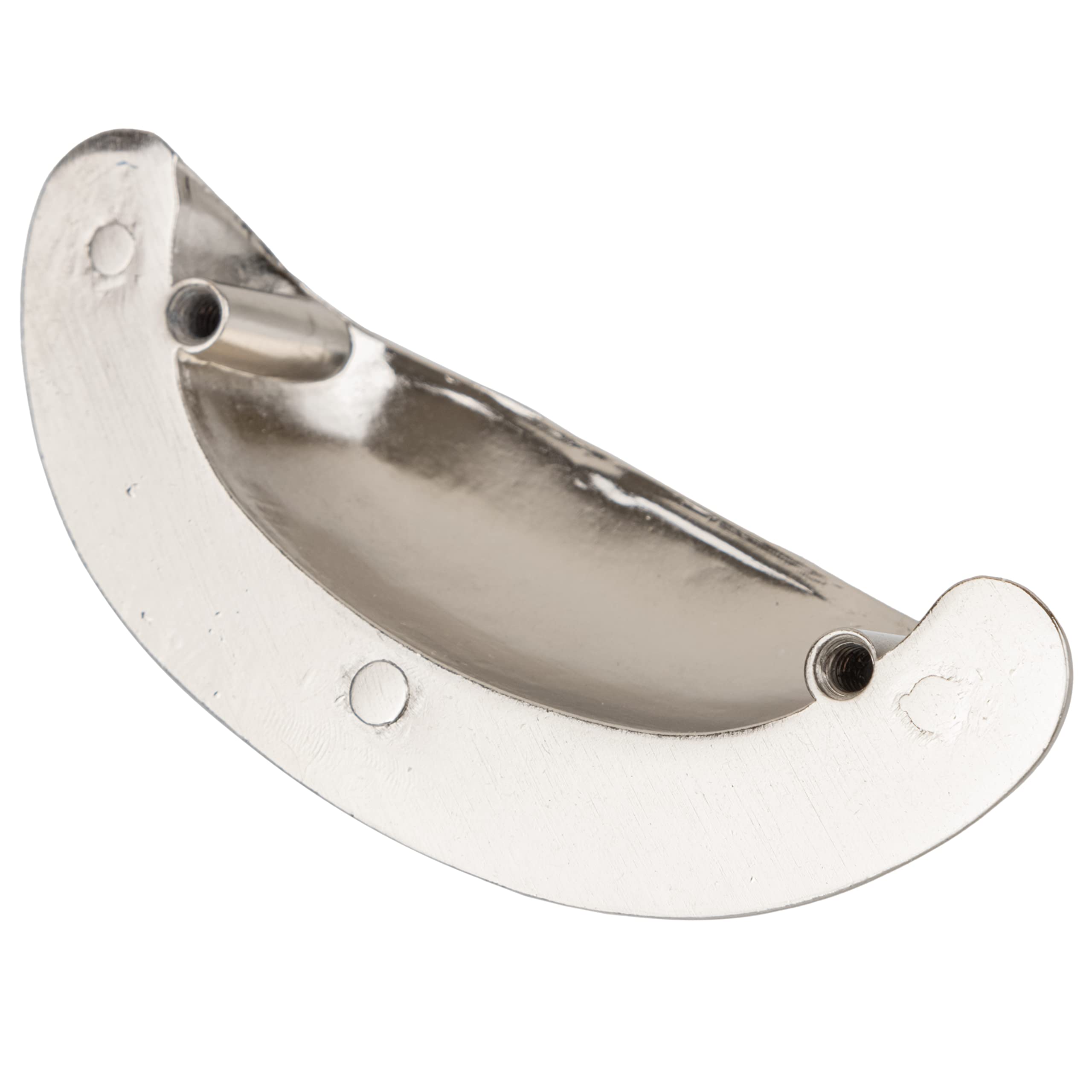 Style Baroque De Football Pull – Nickel Brossé Antique Cabinet, Placard Vintage, Vieux Desk Reproduction Restauration Matériel Gratuit Bonus (Clé De Squelette Badge) P24-p2683 Tasse Nickel Brossé