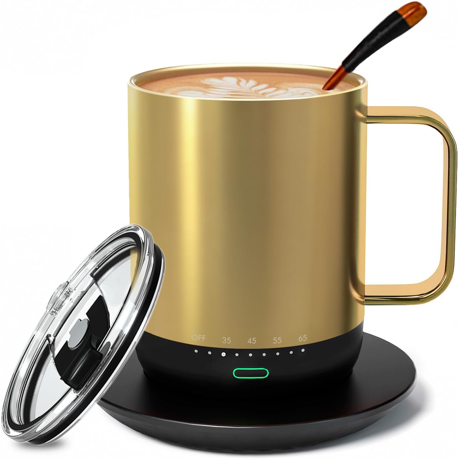 VSITOO Temperature Control Heated Coffee Mug S3PRO 14 Oz, Smart Self